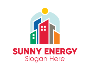 Sunny City Buildings  logo