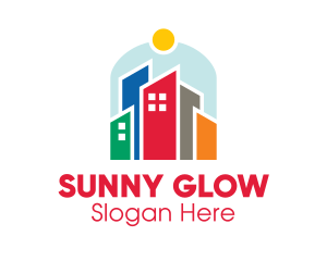 Sunny City Buildings  logo