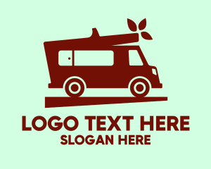 Simple Moving Van Logo