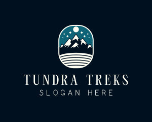 Outdoor Mountain Hiking  logo design