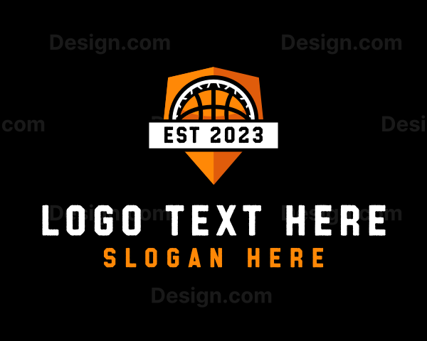 Basketball Varsity Sports Logo