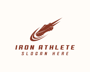 Athlete Shoes Sprint  logo design