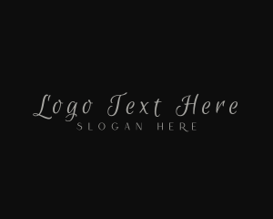 Elegant Script Business logo