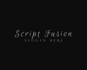 Elegant Script Business logo