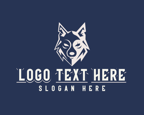 Husky logo example 2