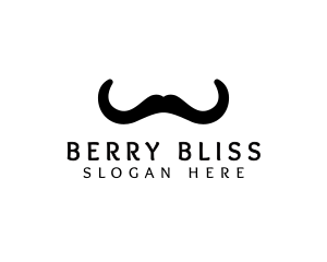 Mustache Horns Barber logo design