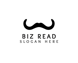 Mustache Horns Barber logo design