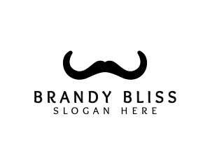 Mustache Horns Barber logo design