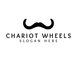 Mustache Horns Barber logo design