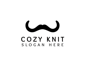 Mustache Horns Barber logo design