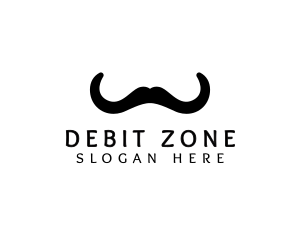 Mustache Horns Barber logo design