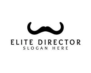 Mustache Horns Barber logo design