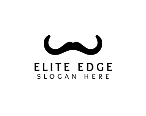 Mustache Horns Barber logo design