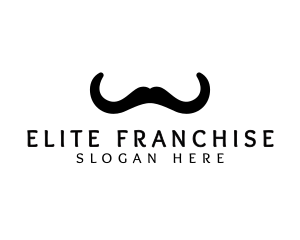 Mustache Horns Barber logo design