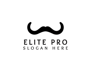 Mustache Horns Barber logo design