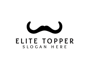 Mustache Horns Barber logo design