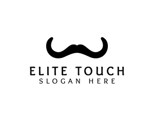 Mustache Horns Barber logo design