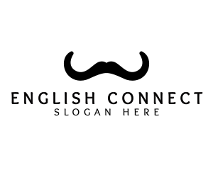 Mustache Horns Barber logo design