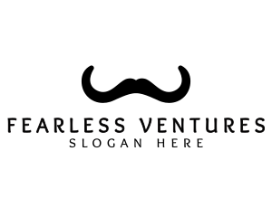 Mustache Horns Barber logo design