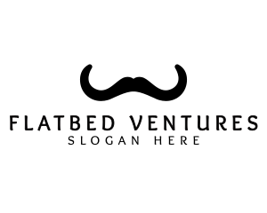 Mustache Horns Barber logo design