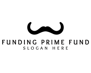 Mustache Horns Barber logo design