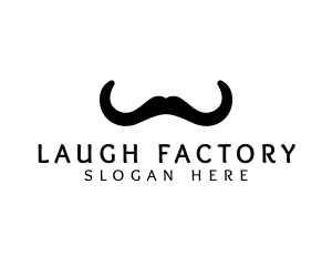 Mustache Horns Barber logo design