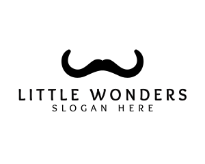 Mustache Horns Barber logo design