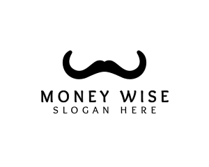 Mustache Horns Barber logo design