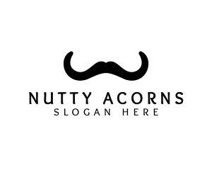 Mustache Horns Barber logo design