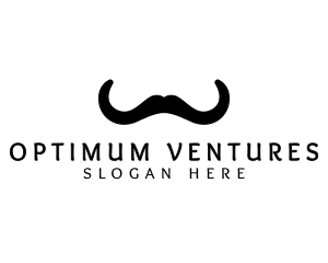 Mustache Horns Barber logo design