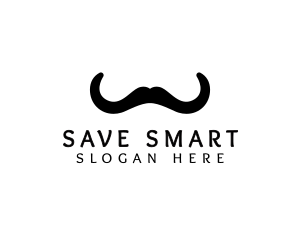 Mustache Horns Barber logo design