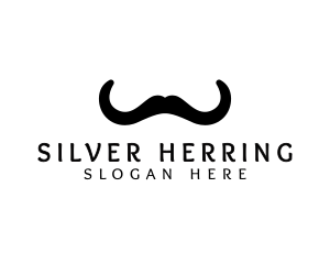 Mustache Horns Barber logo design