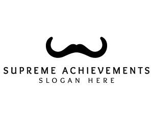 Mustache Horns Barber logo design