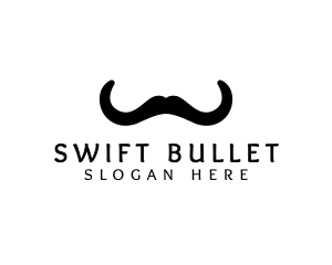 Mustache Horns Barber logo design