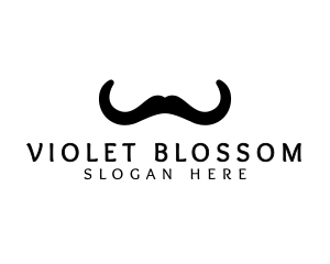 Mustache Horns Barber logo design