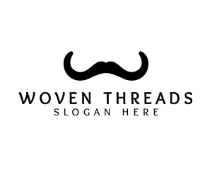 Mustache Horns Barber logo design