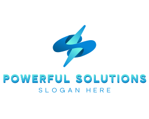 Lightning Tech  Electricity logo design