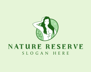 Woman Natural Wellness logo design