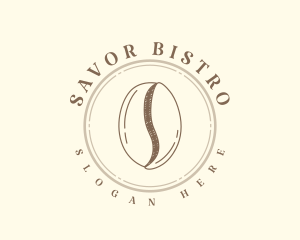 Coffee Bean Bistro Cafe logo design