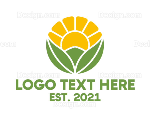 Natural Sunshine Garden Logo