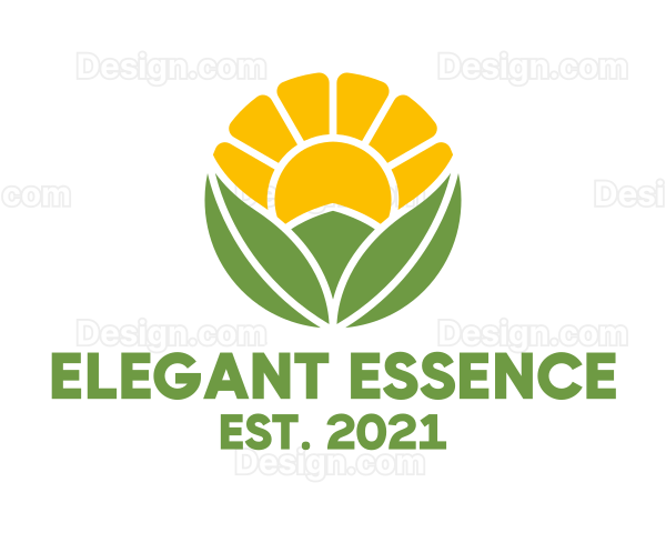 Natural Sunshine Garden Logo