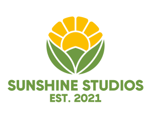 Natural Sunshine Garden logo design
