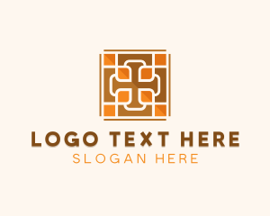 Floor - Cross Tile Flooring logo design