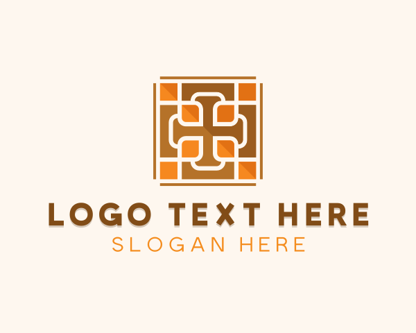 Tiles logo example 4