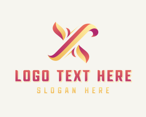 Generic Business Letter X logo