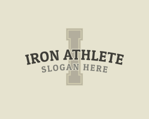 Athlete Sports Gym logo design