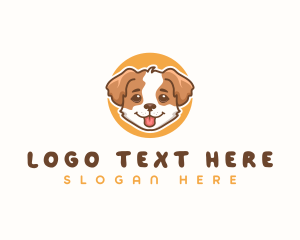 Cute Puppy Pet logo