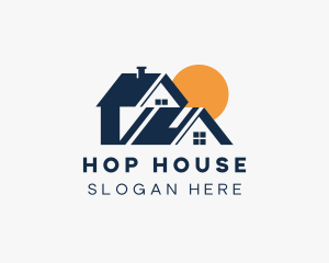 House Roofing Repair logo design