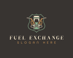 Gasoline Fuel Station logo