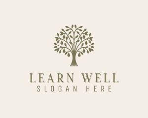 Wellness Tree Garden logo design